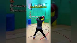 Top 5 Best Basketball Moments ⛹️‍♂️ #tiktok #tiktok #basketball #nba