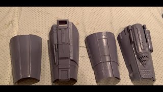 3D Printed Mandalorian Gauntlets for my Cosplay Build of The Mandalorian!!!