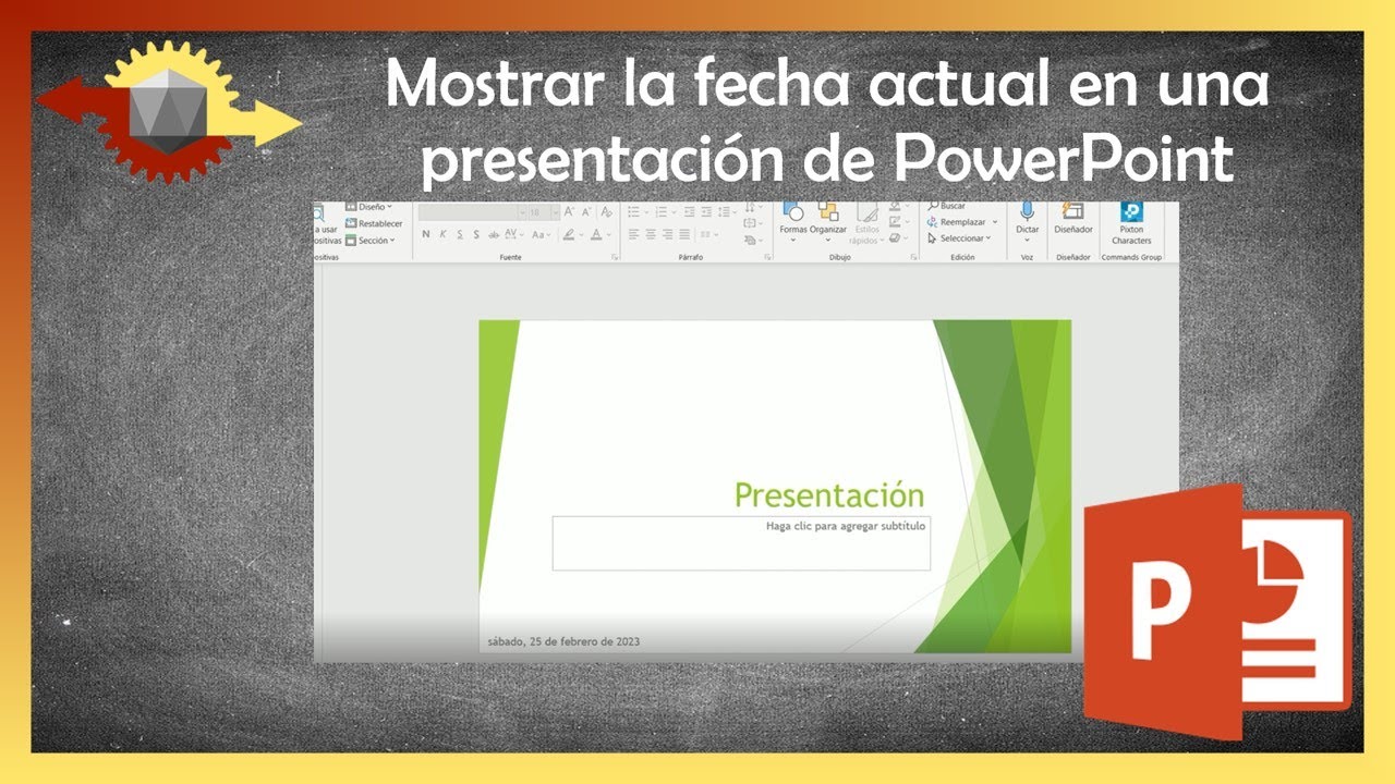 Cómo insertar la fecha en una presentación de PowerPoint