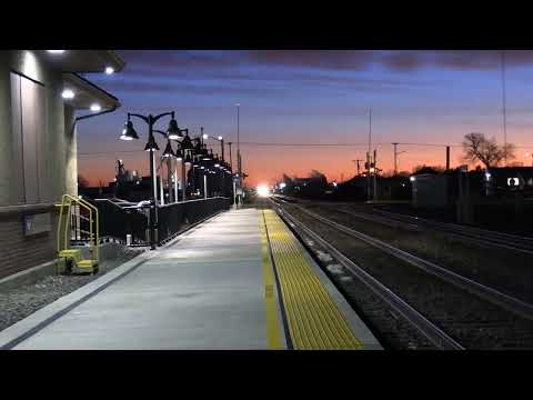 A Calif. Zephyr in Ft. Morgan on 28JAN2026