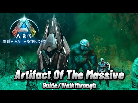 Ark: Survival Ascended The Island Artifact Of The Massive Cave Guide