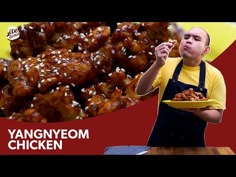 How To Make Yangnyeom Chicken | Hot And Crispy Korean Fried Chicken Recipe