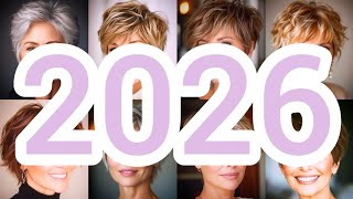 ❤🔥2026 Short Hairstyles for Women Over 50 | Best Pixie & Layered Haircuts💯
