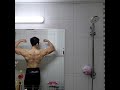오늘 등+어깨운동 완료했습니다!!