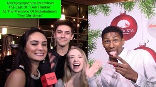 I Am Frankie Cast - Armani Barrett, Nicole Nelson, Kyson Facer Interview With Alexisjoyvipaccess video