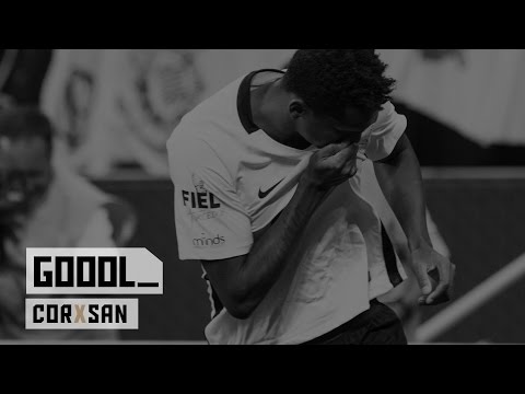 Gol - Corinthians 1x0 Santos - Paulistão 2017