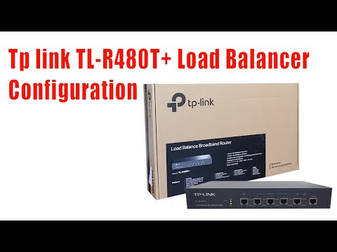TP-LINK TL-R480T+ Load Balance Broadband Business Router with Up to 4 WAN Ports, PPPoE Server