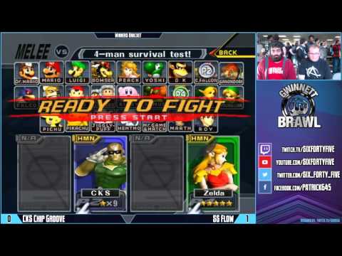 GB Feb 6, 2016 - SSBM Singles - CKS Chip Groove vs SS Flow