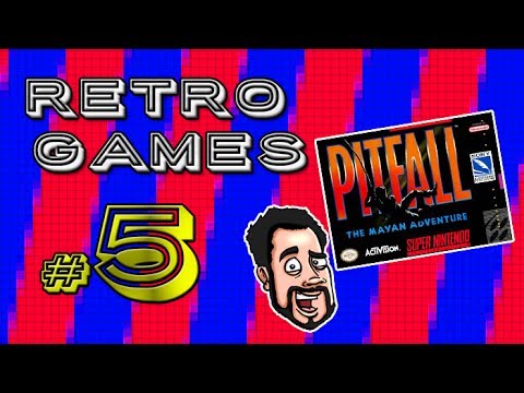 RETRO GAMES #5 - Pitfall: The Mayan Adventure (SNES)