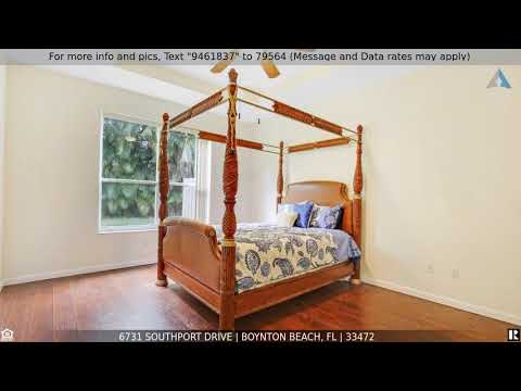 Priced at $139,000 - 6731 Southport Drive, Boynton Beach, FL 33472