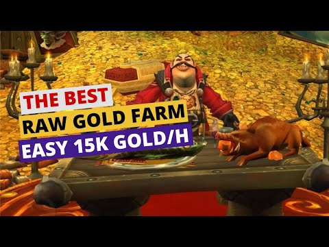 Best raw gold farming: 15.000 gold/h | WoW gold farm, gold farming guide