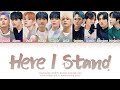 TREASURE (트레저) — ‘HERE I STAND’ Anime Edit | Color-Coded Lyrics (kan/rom/eng) | Black Clover OST