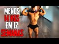 Meu shape em 12 semanas de cutt + treino de dorsal pesado