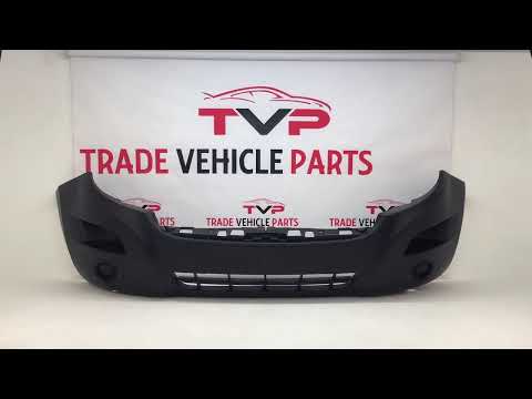 Fits Renault Master 2010- Front Bumper Mat-Black video
