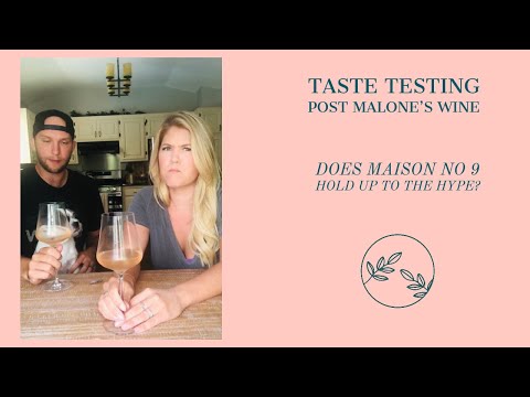 Post Malone's Wine Review