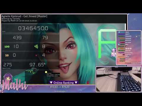 osu! | Mathi | Agnete Kjolsrud - Get Jinxed [Master] +HD,HR,DT 97.65% 4❌ 414pp PASS