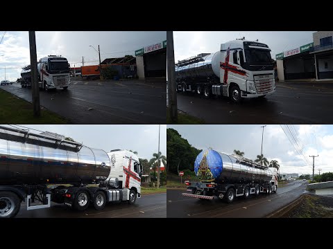 117/05/822/2023/1820 VOLVO FH 460 I-SHIFT BRANCO CARRETA VANDERLÉIA TANQUE BIASI 6 EIXOS