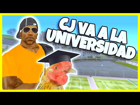 GTA San Andreas Talking - CJ goes to University