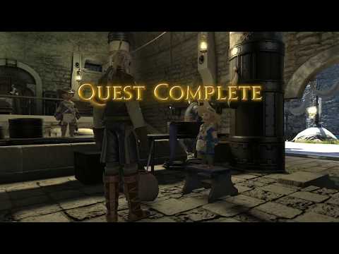 Fisher 25 Job quest Final Fantasy XIV A Game of Cat and Fish