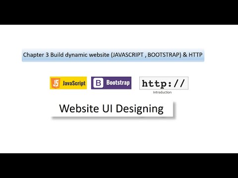 Chapter 3 Build Dynamic Website Javascript Tutorial Bootstrap Tutorial Http Tutorial