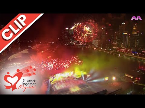 NDP Songs Medley and Fireworks display | National Day Parade 2022