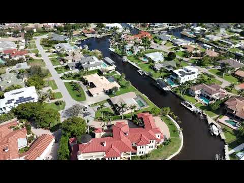 Aerial view of the McGregor Isles canals from the existing community video