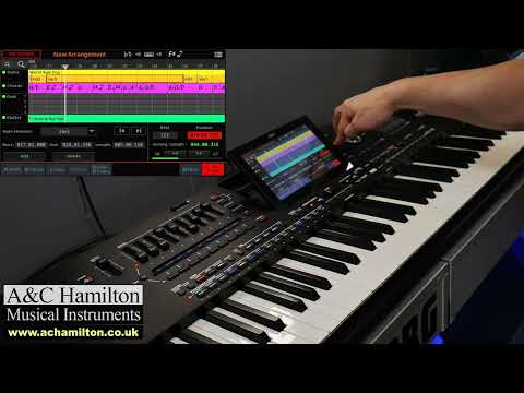Korg PA5X Version 1.4 Quick record Demonstration