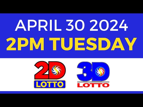 2pm Lotto Result Today April 30 2024 Complete Details