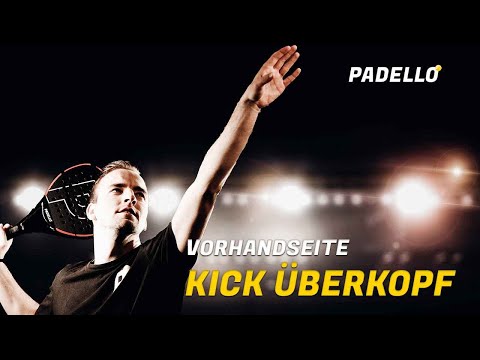 Kick Überkopfbälle auf der Vorhandseite | Padel Tennis