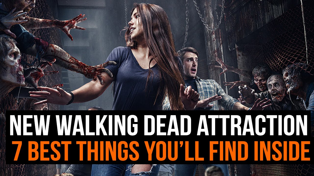 The Walking Dead Attraction at Universal Studios - Top 7 things youâ€™ll find inside. - YouTube