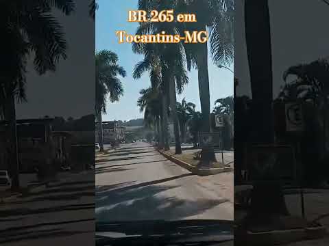 BR 265 em Tocantins Minas Gerais. Video completo no canal.