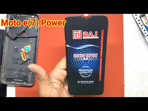 Motorola E7 / E7i Power XT2097 LCD Screen Replacement Step by Step | Full Display Change Guide 