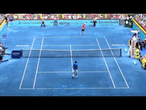 Federer vs Berdych Master Madrid 2012