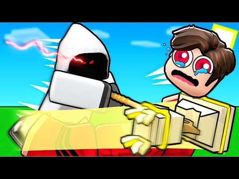 The HAMMER Is The MOST OVERPOWERED Sword In Roblox Bedwars..