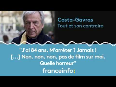 Costa-Gavras :"Non, non, non, pas de film sur moi. Quelle horreur !"