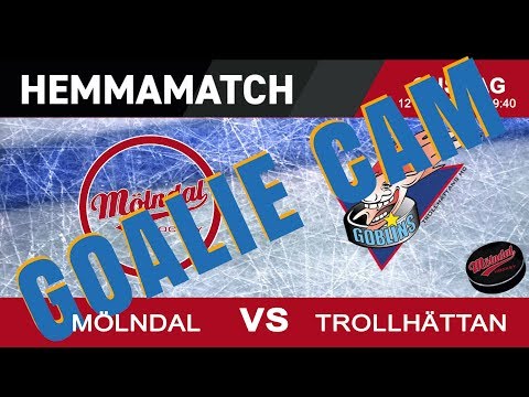 A-Laget Mölndal - Trollhättans HC 5-2 2019/01/16 Åby ishall