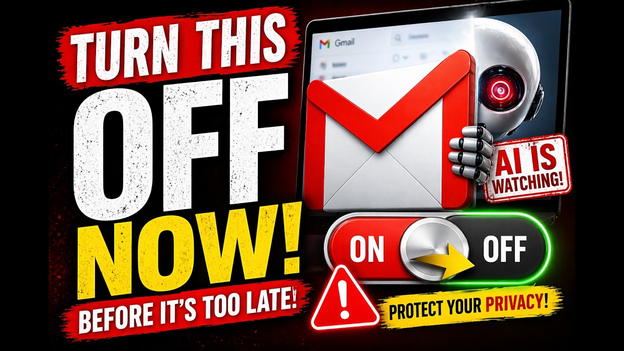 Gmail Is Feeding Your Emails to AI | Disable These 2 Settings to Stay Safe