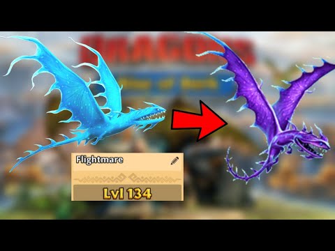 Flightmare Max Level 134 Titan Mode - Dragons:Rise of Berk