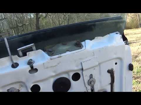 1986 Monte Carlo SS installing door seals weatherstripping by Matt SSinteriors