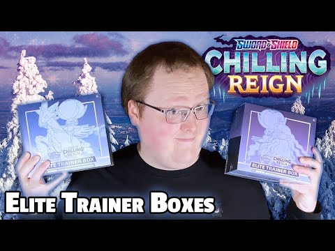 Pokémon TCG: Chilling Reign Elite Trainer Boxes (Ice Rider & Shadow Rider) (In-Depth Unboxing)