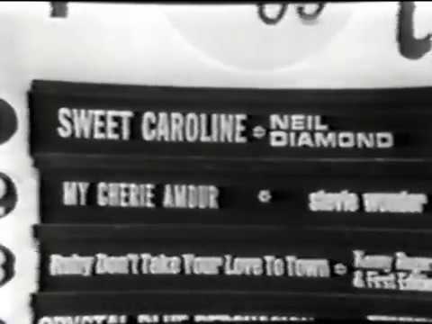 American Bandstand 1969 - Top 10 - Sweet Caroline, Neil Diamond