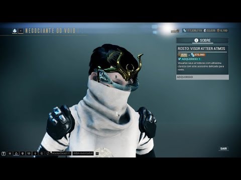 Warframe - Baro Ki‘Teer / Visor Tenno/ Voltaic Strike/ PC