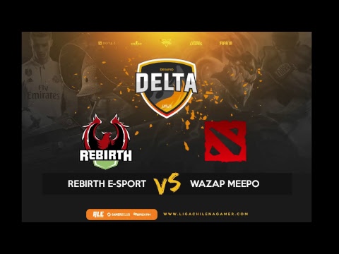 Desafio Delta Dota 2 / Rebirth eSports VS Wazap Meepo