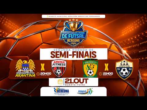 SEMI FINAIS CAMPEONATO DE FUTSAL DE ACREUNA-GO