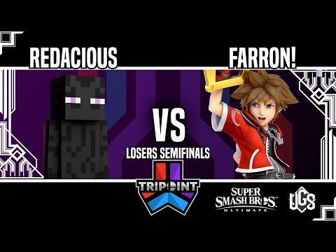Tripoint Smash 170  -  Losers Semifinals  -  Redacious(Steve) Vs. Farron!(Sora)