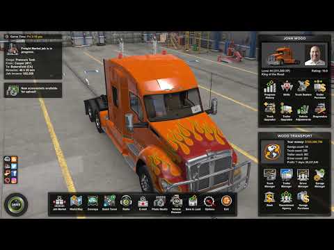 MongoTV_3736 - Mongo Games - American Truck Simulator - Part 888 - Wood Transport