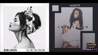 Demi Lovato & Cher Lloyd - Tell Me You Love Me/Human (Mashup)
