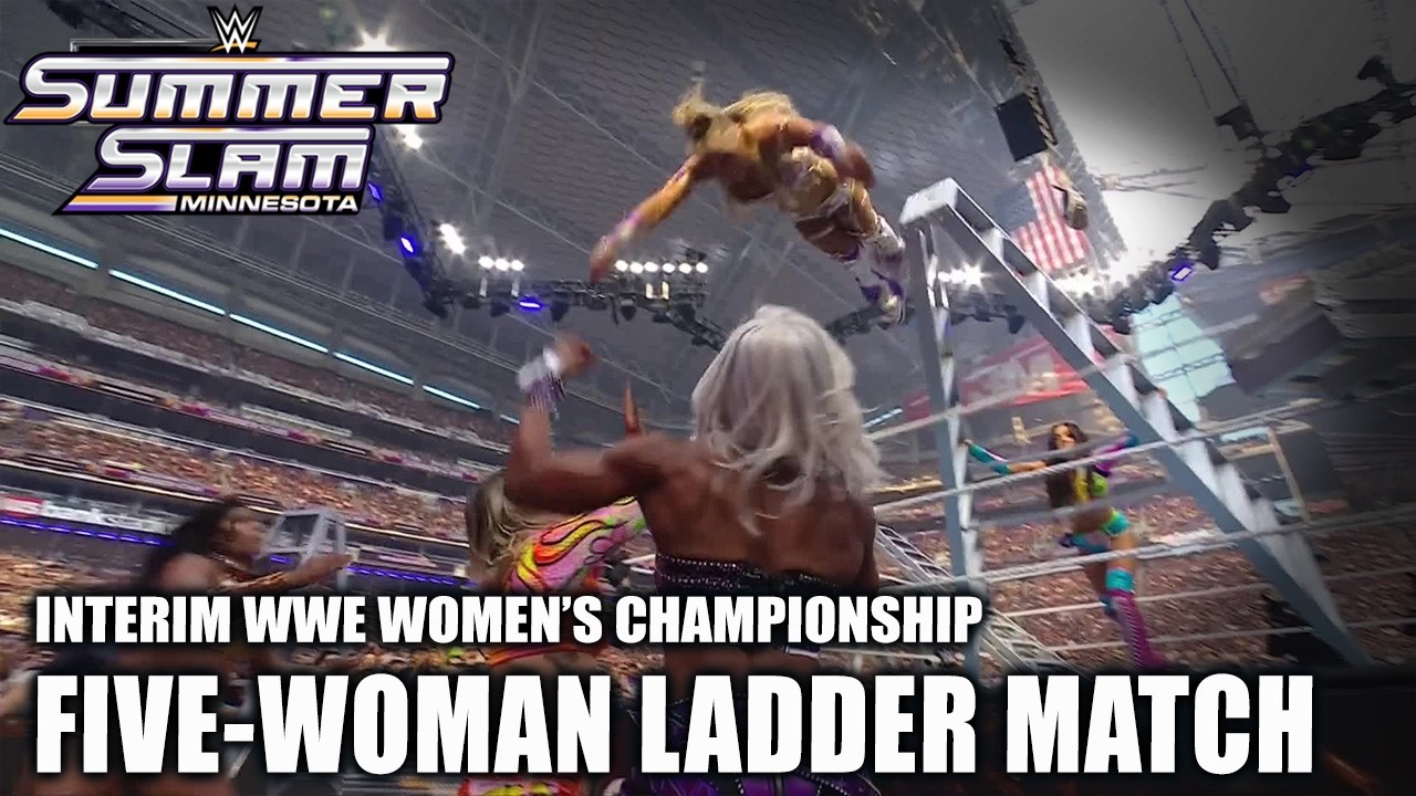 SummerSlam Highlights: Interim WWE Women’s Championship Ladder Match | WWE on ESPN