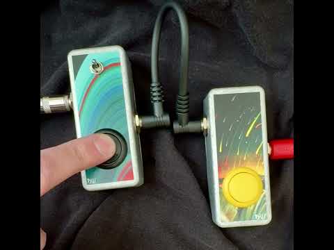 Saturnworks Arcade Button Soft Touch Passive Killswitch Kill Mute Stutter Switch Pedal for Guitar or Bass - Handcrafted in California image 4