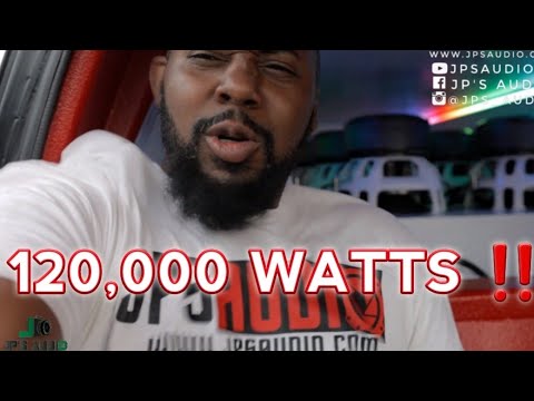 12 B2 Audio rampage 15s on 120,000 Watts